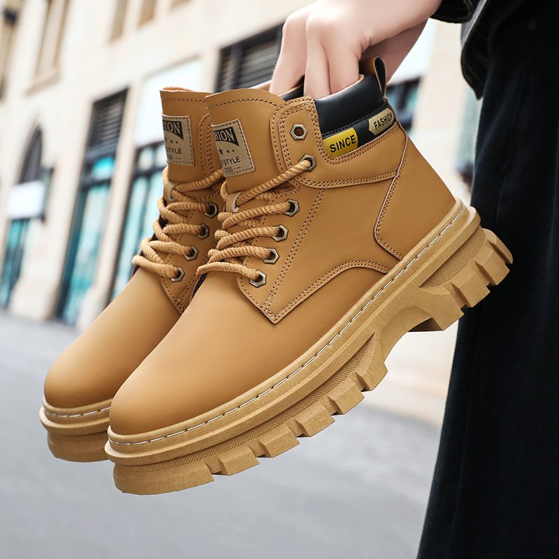 Fashion Leather Men Boots Wint - огляд і ціна Men'S Shoes Hey Dude