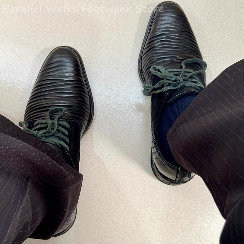 Mens Pleated Leather Derby Sho - огляд і ціна Men'S Shoes Smart