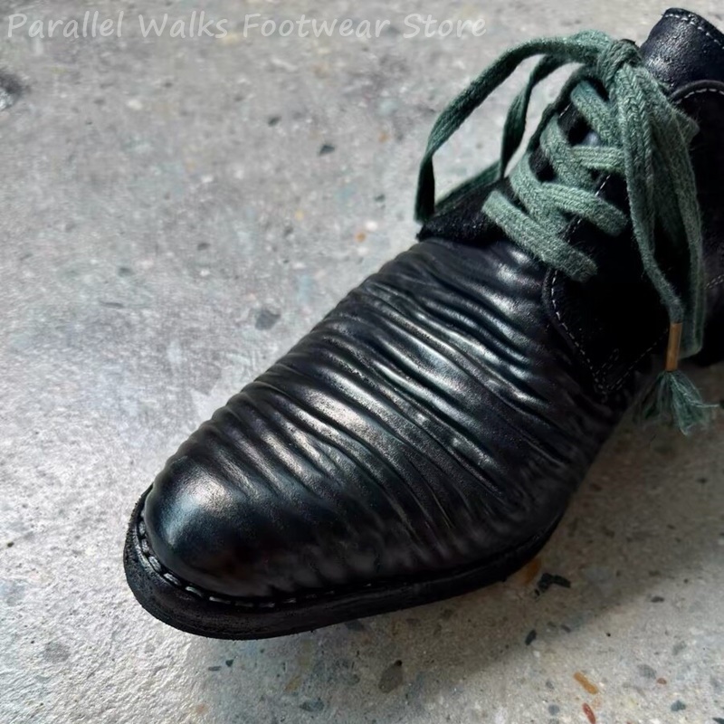Mens Pleated Leather Derby Sho - огляд і ціна Men'S Shoes Smart