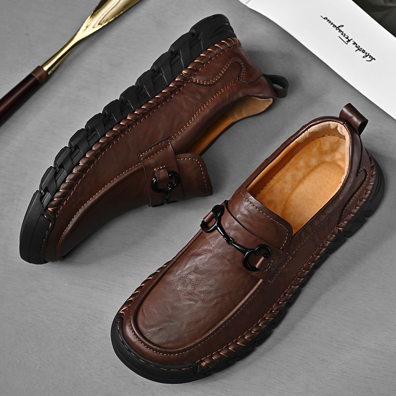 Spring Autumn Men's Handmade L - огляд і ціна Men'S Shoes Water Resistant