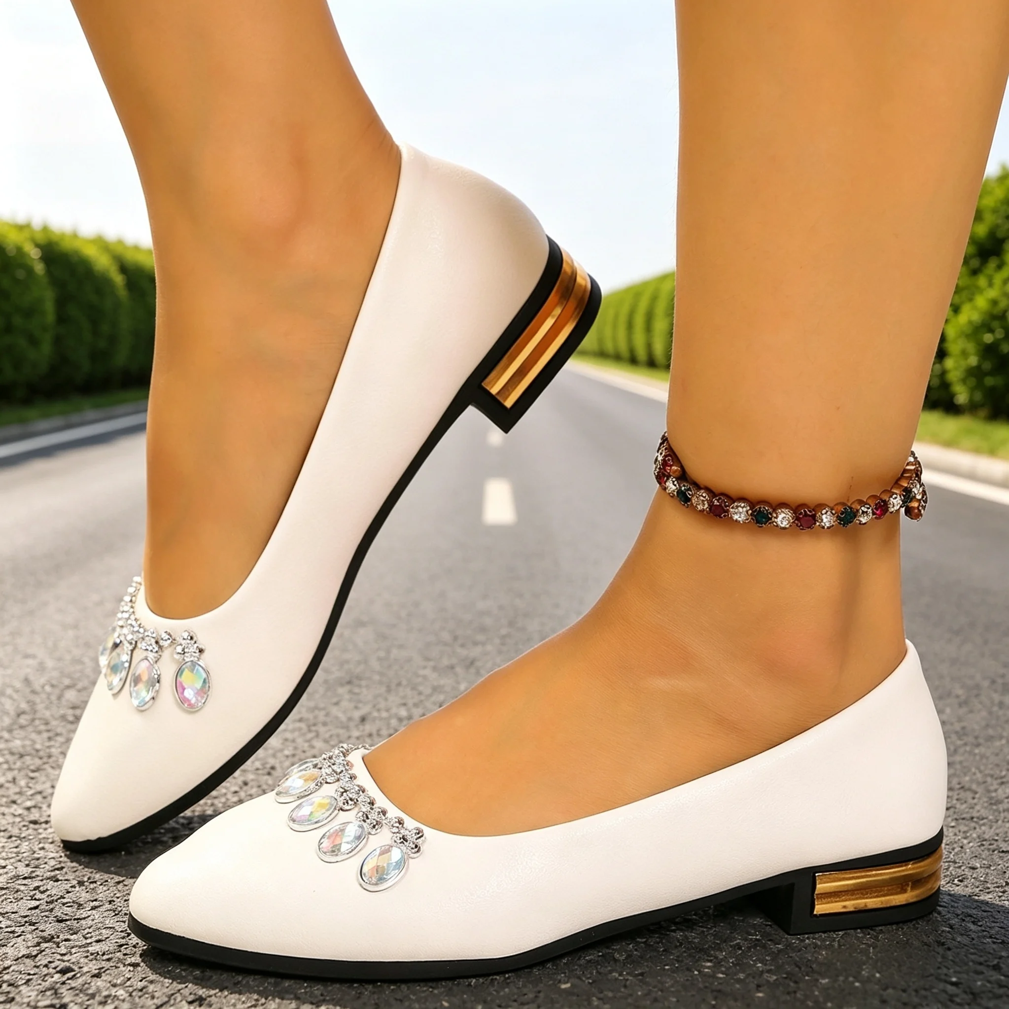 Women Flats Pointed Toe Ballet - огляд і ціна Men'S Shoes Hoka Sale