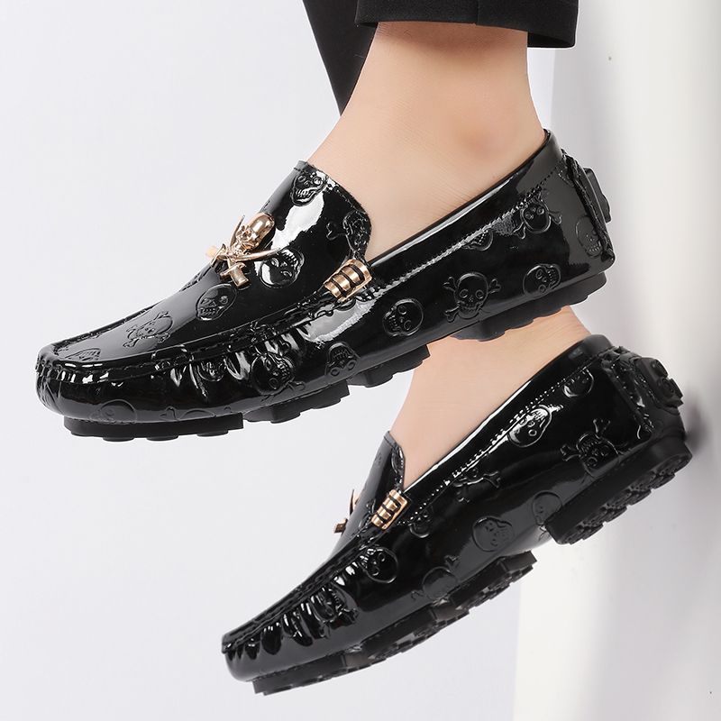 Men Quality Shoes Shine Skull  - огляд і ціна Men'S Shoes Hey Dude